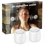 2-PACK Sync Stereo, Paussion Playback Function Sets, White New. Price: $22.70.