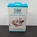 Nodpod Weighted Mask Blush Pink Sensory Light Blocking For Sleeping New. Price: $24.99.