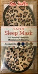 Spa Bella Satin Mask Travel & Home Ideal For Resting Sleeping Meditation New. Price: $9.99.
