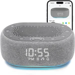 1MII White Noise Sound Machine With Alarm Clock, Pink Maker For Baby Adult. Price: $42.79.