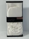 Kitsch Beauty The Satin Sleep 3 Piece Set Ivory Pillowcase Eye Mask Scrunchie New. Price: $16.00.