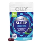 Olly Extra Strength Sleep Gummy, 5 Mg 120 Count (pack Of 1), Purple New. Price: $54.18.