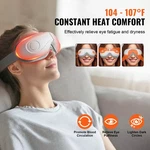 Vevor Heated Eye Massager Care Device 5 Modes Bluetooth Music 180 Foldable New. Price: $69.99.