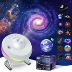 Galaxy Star Projector, 13 Planetarium Space Integrated, White New. Price: $56.92.
