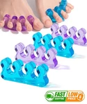Dr. Jk- Toe Separators For Pedicure, 2 Pairs, Blue & Purple, New. Price: $6.85.