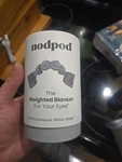 Nodpod Sleep Mask Weighted Blanket For Your Eyes Gray New. Price: $24.88.