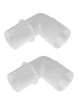 2 Pack Universal Cpap Hose Connector Elbow Adapter Compatible With Resmed New. Price: $15.13.