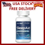 Sleep Aid, Diphenhydramine Hcl 50MG, 250 Softgels, Supports Deeper Restful New. Price: $11.99.