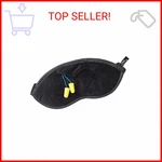 Bucky Eden Collection Lightweight Eye Shade Mask With Reusable Ear Plugs, Black New. Price: $27.37.