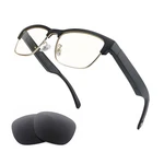 Tulbeys Bluetooth Audio Smart Glasses - Light Filter & Polarized Lenses New. Price: $61.61.
