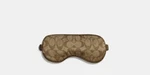Coach One Size Khaki Signature 100% Silk Sleep Eye Mask CE958 New. Price: $49.00.