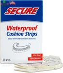 Secure Denture Adhesive Strips Zinc Free Waterproof Comfortable Cushion Fi New. Price: $24.41.