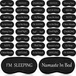 Eurzom 40 Pcs Funny Eye Mask Soft Night Bulk For Sleeping Blackout... New. Price: $27.65.