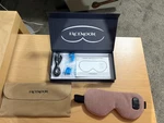 Heated Eye Mask For Warm Compress: Facemoon - Reduces Strain Cordless Nob New. Price: $19.95.