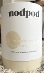 Nodpod Body Weighted Blanket Bone 29X24IN Jersey Cotton Velvet Glass Beads New. Price: $85.00.