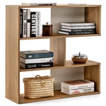 Concave Bookshelf 3-SHELF Open Bookcase With Anti-toppling Device For Living Roo New. Price: $241.46.