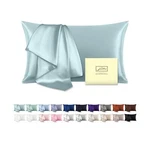 Mulberry Silk Pillowcase For Hair Skin Standard Size 20"X 26" With Hidden... New. Price: $20.49.