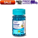 Equate Maximum Strength Diphenhydramine Hcl Sleep-aid Softgels, 50 Mg, 100 Count New. Price: $13.98.