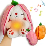 Cute Bunny Plush Toy Music Led Breathing Doll Soft Sleeping Baby Kids Gift New. Price: $19.58.