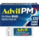 Ibuprofen Pm Pain Reliever & Sleep Aid - 130 Total Caplets For Restful Nights New. Price: $32.29.