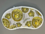 Versace Home Medusa Eye / Night Sleep Mask Pink Gold Print One Size Authentic New. Price: $65.00.