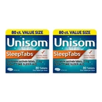 Unisom Sleeptabs Nighttime Sleep-aid, Doxylamine Succinate, 80 Tablets, 2 Pk New. Price: $60.10.