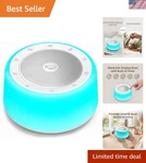 Touch Control Sound Therapy Machine With Night Light For Relaxation & Meditation. Price: $83.99.
