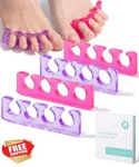 Dr Jk Toe Separators Pedicure 2 Pairs Pink Purple Women New. Price: $20.00.