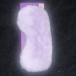 The Vintage Cosmetic Company Faux Fur Purple Sleep Mask Soft, New Packaging. Price: $9.89.