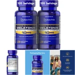 10MG Super Strength Melatonin Sleep Aid 4 Month Supply 120 Capsules New. Price: $34.84.