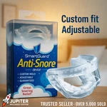 Smartguard Anti Snore Device Custom Mold Adjustable Night - Sealed New. Price: $28.95.