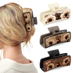 Ciyvolyeen Highland Cattle Claw Clips 4" Large Hairpins For Women Matte Lea New. Price: $20.37.