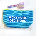 Benefit Make Pore Decisions Cosmetics Toiletry Bag Fluff Up Brow Wax Clay Mask New. Price: $27.99.