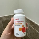 Gnc Melatonin 3MG - 60 Vegetarian Tablets Servings New. Price: $16.99.