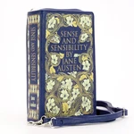 Comeco Sense And Sensibility Book Clutch Bag New. Price: $49.95.
