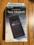 Radio Shack Vintage Electronic Tape Measure W/memory Recall - Works & New Batts Open. Price: $9.99.