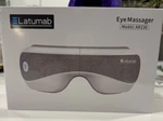 Latumab AR230 Eye Massager With Heat & Remote, Compression, Bluetooth New. Price: $29.99.