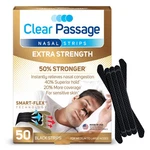 Clear Passage Extra Strength Nasal Strips 50 Ct, Dilators For Men Wome... New. Price: $30.52.