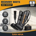 San Hima Air Compression Leg Massager Full Recovery Boots Medium New. Price: $179.99.