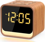 Housbay Wooden Sound Machine Alarm Clock For Bedrooms Gentle Wake-up With Bird New. Price: $46.45.
