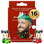 Beardaments Lights Light-up Silver, Gold, Red, And Green New. Price: $25.46.