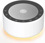 White Noise Sound Machine With Nursery Lamp, Mood Lighting, 7 Colour Night. Price: $34.83.