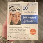 Wizard Research Self Heated Eye Masks Air Activated Single Use 10 Pack New. Price: $49.99.