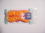 Razz Sleep Mask Adjustable Clock Hand Orange Pink Satin New. Price: $11.99.