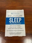 New Relaxium Sleep Drug Free Support Capsules. 4. Price: $9.65.