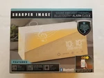 Sharper Image Alarm Clock Bluetooth Night Light Nature Sounds Therapy Used. Price: $30.00.