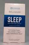 Relaxium Natural Sleep Aid Non-habit Forming 30 Tabs Supplement Exp 3/2027 New. Price: $16.99.