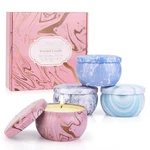 Candles - Scented Gift Set For Women, 4 Packs Natural Fragrance Aroma... New. Price: $17.17.