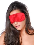Pipedream Satin Sleeping Eye Mask Red - Blindfold Nightshade Cover New. Price: $12.98.