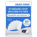 60 Count Of Asap Cpap Standard Replacement Disposable Filters Compatible With New. Price: $17.13.